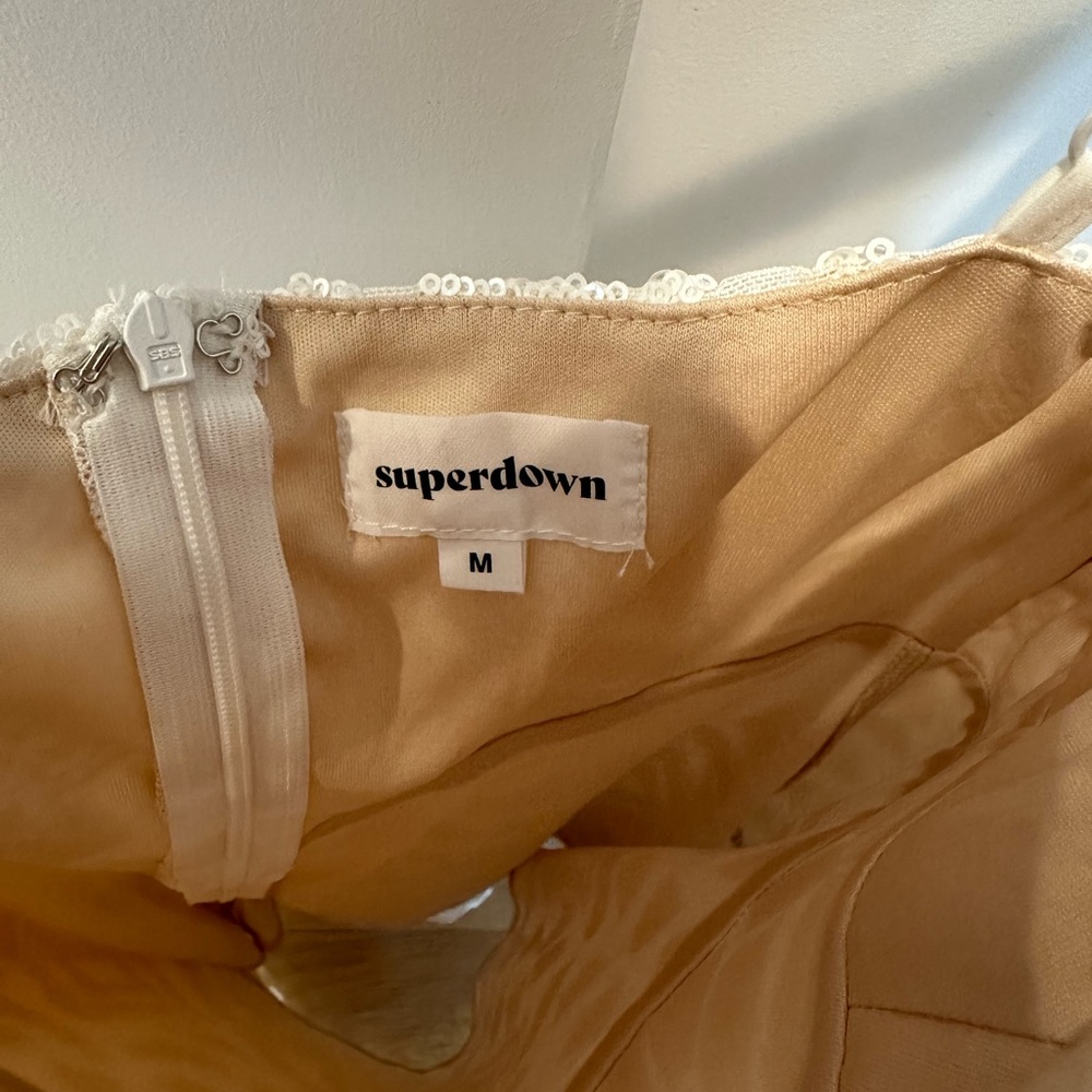 Beautiful White Revolve Superdown Mini Dress! - image 4